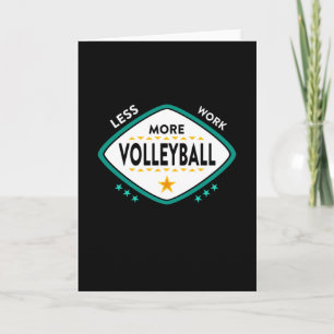 Tarjeta Voleibol