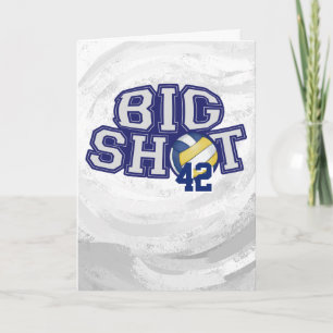 Tarjeta Voleibol Big Shot