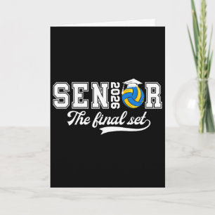 Tarjeta Voleibol Senior 2026 Conjunto Final Voleibol Senio