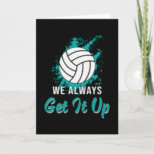 Tarjeta Voleibol Siempre Lo Conseguimos