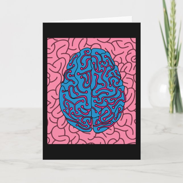 Tarjeta Voltaje de corriente del cerebro eléctrico (Anverso)