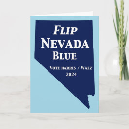 Tarjeta Voltear el azul de Nevada en 2024