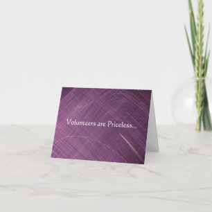 Tarjeta Voluntarios sin precio