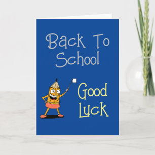 Tarjeta volver a la escuela