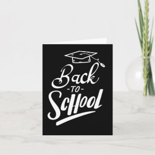 Tarjeta Volver A La Escuela 20