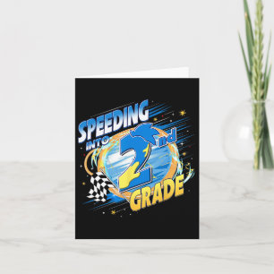 Tarjeta Volviendo al segundo grado a la juventud escolar