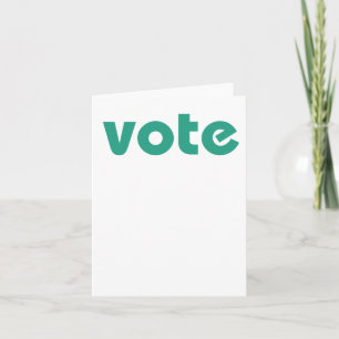 Tarjeta Vota Tu Voz En El Arcoiris Multicolor