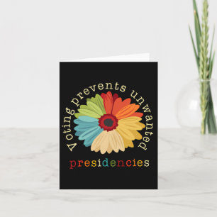 Tarjeta Votación Previene Presidencias No Deseadas 2