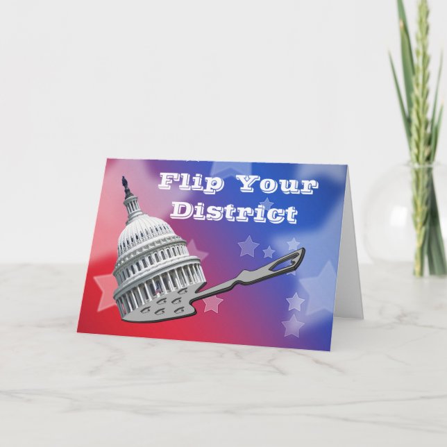 Tarjeta Votar por su distrito 2026 (Anverso)