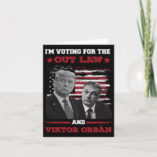 Tarjeta Voto por la Ley Vikto OrbÁn 2024 Pro Tr