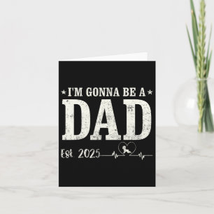 Tarjeta Voy a ser padre este 2025 Día de los Padres, vinta
