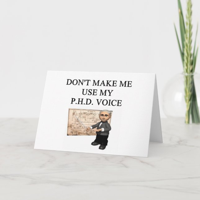 Tarjeta Voz del PHD (Anverso)