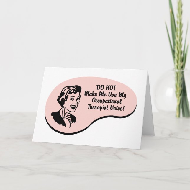 Tarjeta Voz terapista ocupacional (Anverso)
