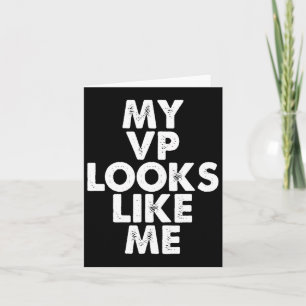 Tarjeta Vp Parece Mi Regalo Feminista Kamala Harris