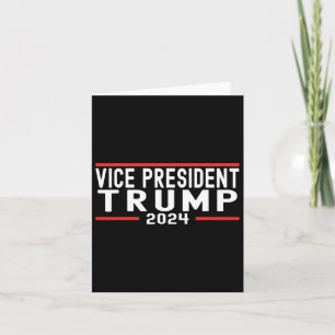 Tarjeta Vp Trump Funny Elecciones Biden Vp Trump 2024 1