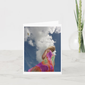 Tarjeta Vuelo de la cometa