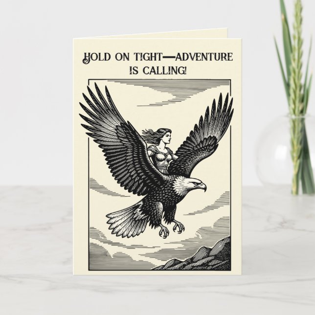Tarjeta Vuelo intrépido de Flaga (Anverso)