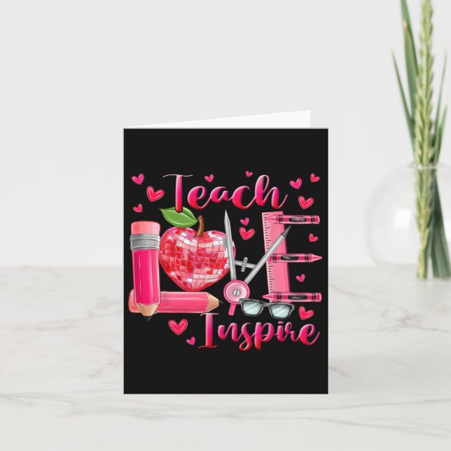 Tarjeta Vuelta al cole 100 días de clase Profesora Lmn Gro (Anverso)