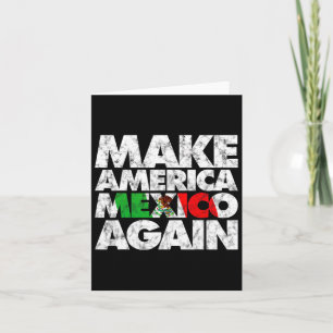 Tarjeta Vuelve a hacer a América México Otra Vez Camiseta1