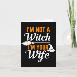 Tarjeta Vuelve Bruja, No Soy Una Bruja Soy Tu Esposa Set 