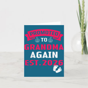 Tarjeta Vuelvo a ser abuela promovida abuela