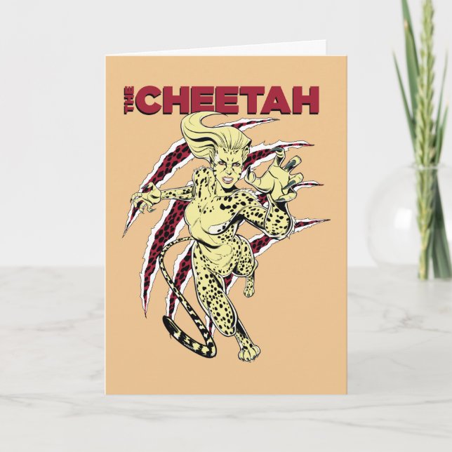 Tarjeta W84 | El arte del cómic retro chita (Anverso)