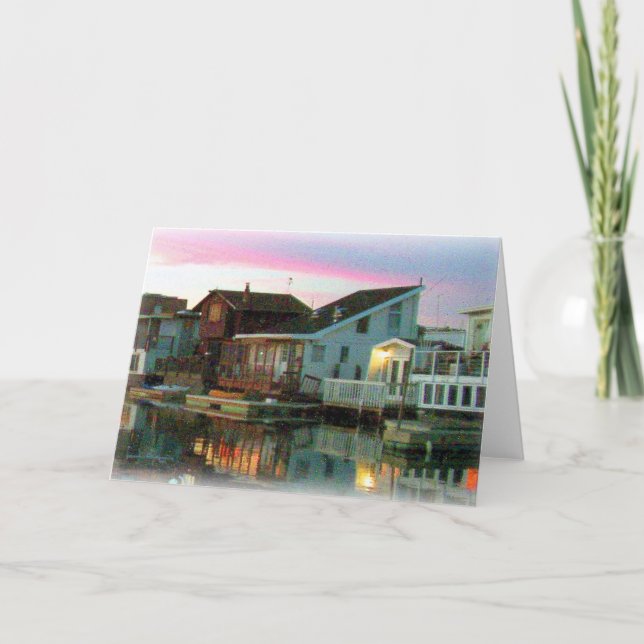 Tarjeta W. Puerto deportivo de las kappas, Sausalito 2007 (Anverso)