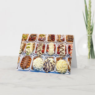 Tarjeta Waffle belga
