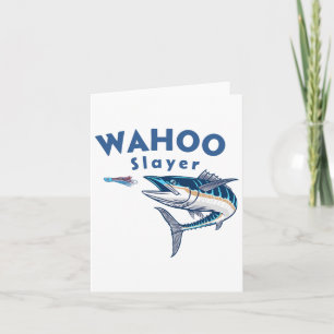 Tarjeta Wahoo Slayer Salt Water Fishing Wahoo