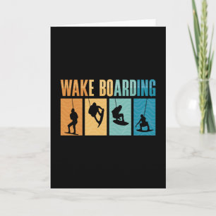 Tarjeta Wakeboard Wake Boarding Wakeboarder Wakeboard