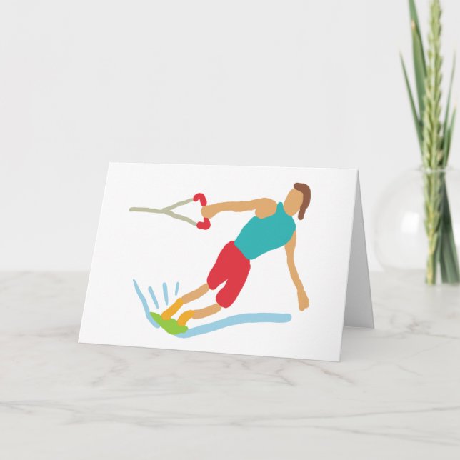 Tarjeta Wakeboarding (Anverso)