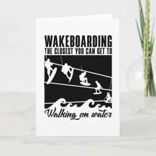 Tarjeta Wakeboarding La Más Cercana Que Puedes Obtener Wak
