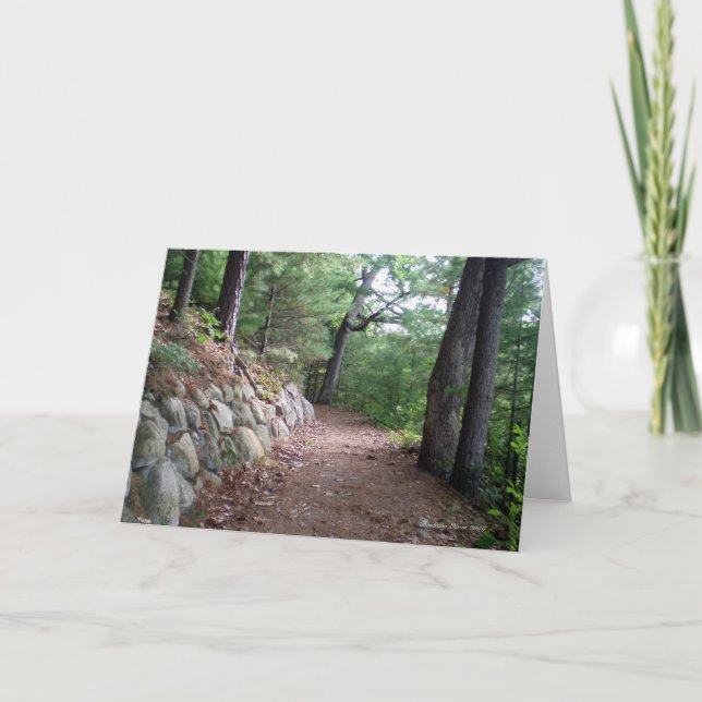 Tarjeta Walden P: El paseo de la mañana es una bendición (Anverso)