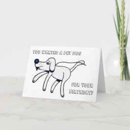 Tarjeta Walkies, Doggy.