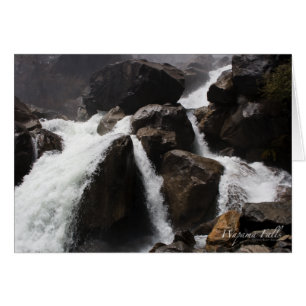 Tarjeta Wapama Falls