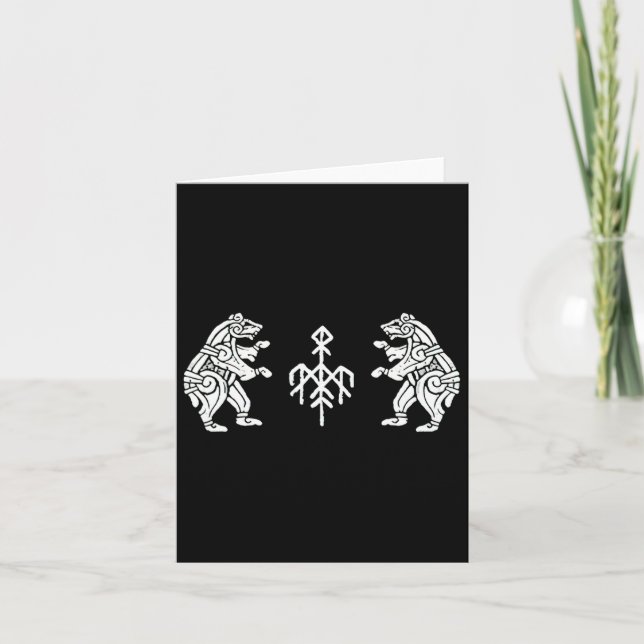 Tarjeta Wardruna Dancing Bears (Anverso)