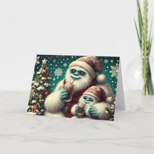 Tarjeta Warmest Yeti Wishes