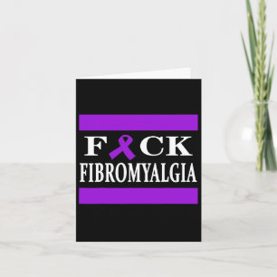 Tarjeta Warrior Awareness Purple Ribbon Gift
