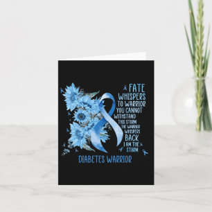 Tarjeta Warrior Whispers To Fate I Am The Storm (Los Susur