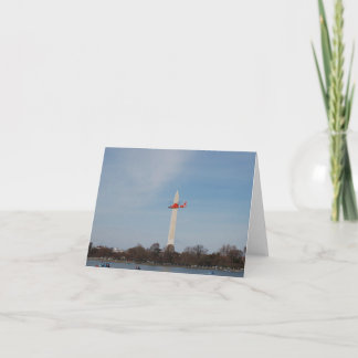 Tarjeta Washington Monument Notecard