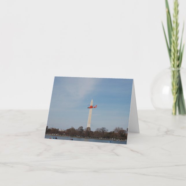 Tarjeta Washington Monument Notecard (Anverso)