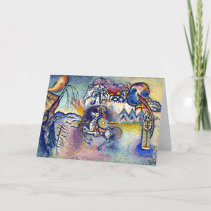 Tarjeta Wassily Kandinsky - Saint George y los jinetes