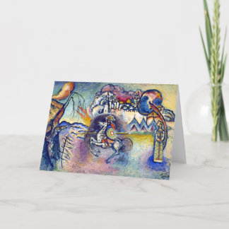 Tarjeta Wassily Kandinsky - Saint George y los jinetes