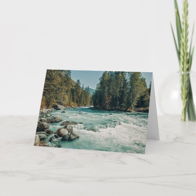 Tarjeta Water | Kucherla River, Altai Mountains (Anverso)
