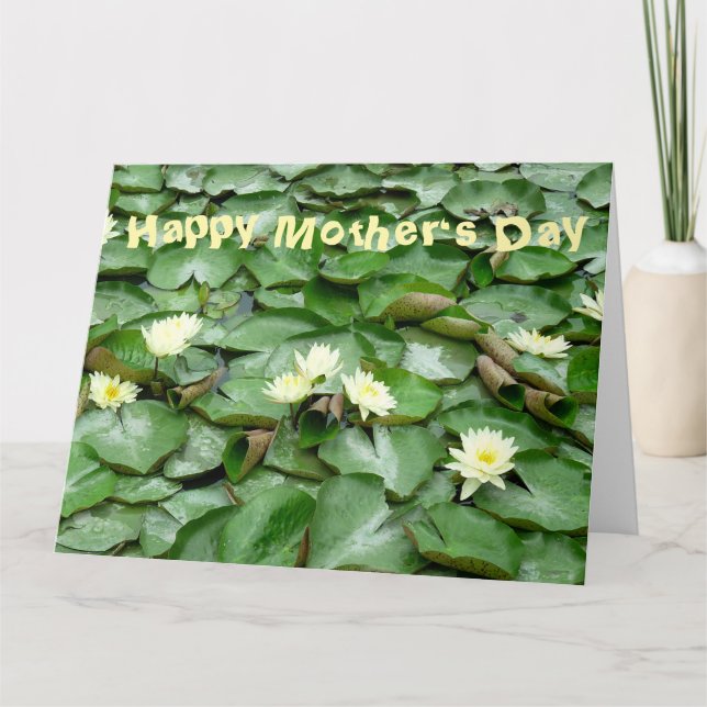 Tarjeta Water Lillies (Anverso)