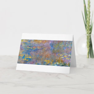 Tarjeta Water Lily Pond en Giverny, Claude Monet