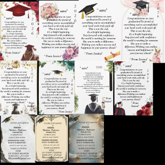 Tarjeta Watercolor Blue Gold Marble Agate Graduation Party