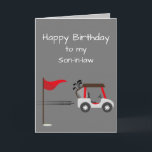Tarjeta Watercolor Golf Fun Golf Brother Son-in-law<br><div class="desc">Cute Watercolor Golf Golfer Fun Art para tu cumpleaños de yerno Perfecto para el que le guste jugar golf</div>