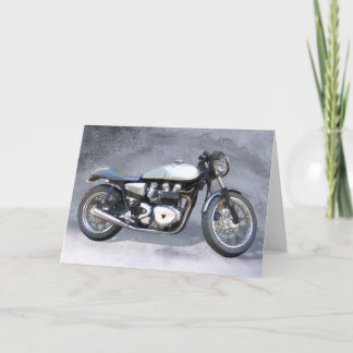 Tarjeta Watercolor plateado