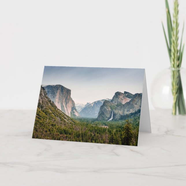 Tarjeta Waterfalls | Yosemite Valley National Park (Anverso)